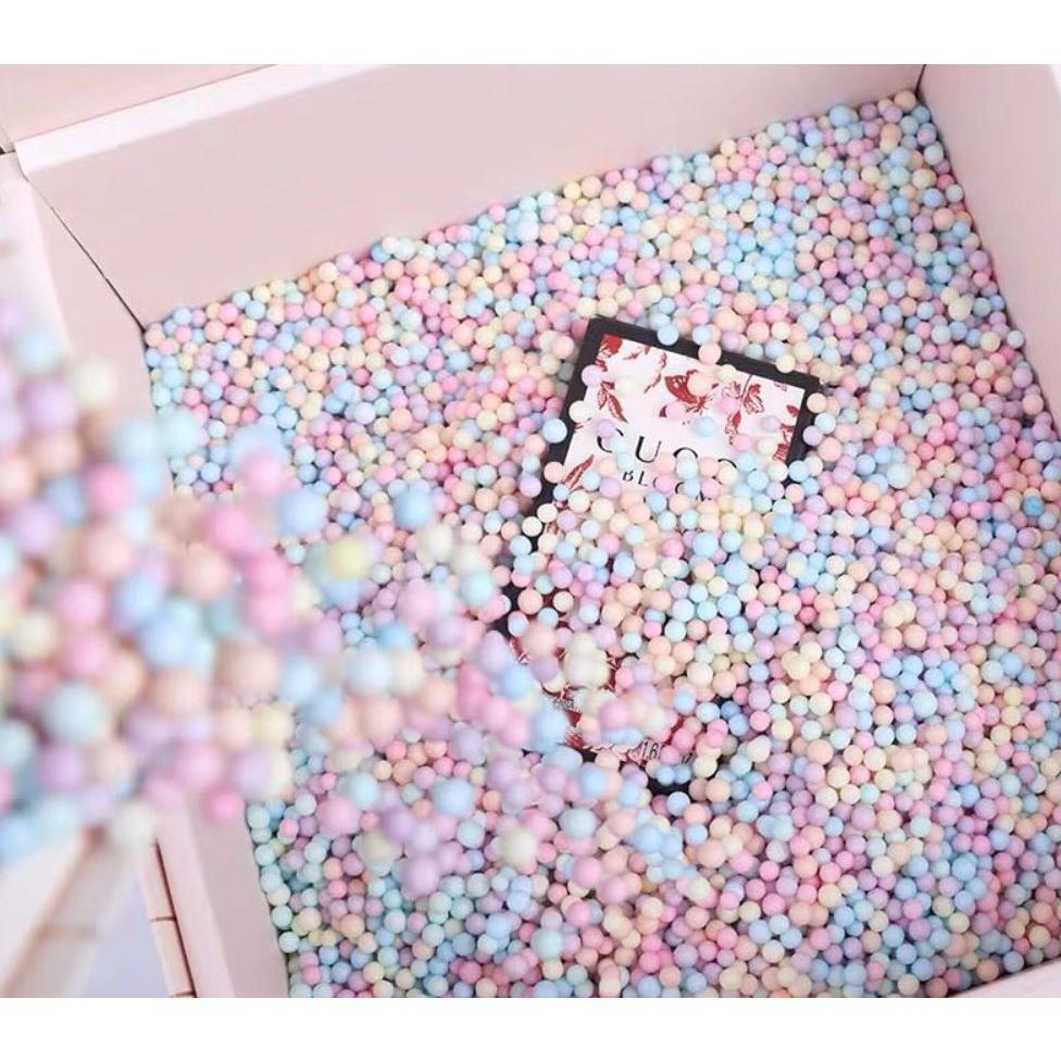 1.5~2.5mm Sweet Color Round Foam Ball DIY Handmade Slime Material Box Makeup Bucket Filling(839L) - Image 2