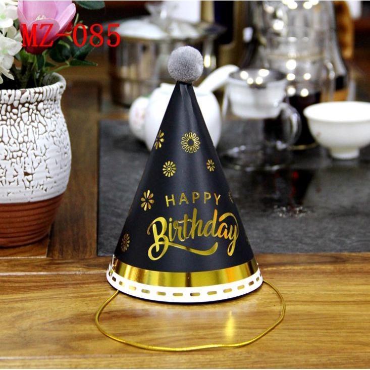 1pc Happy Birthday Party Hats Gold Letter Artificial Flower Decoraiton Crown Decorations Party Heart Star Crown(726L) - Image 14