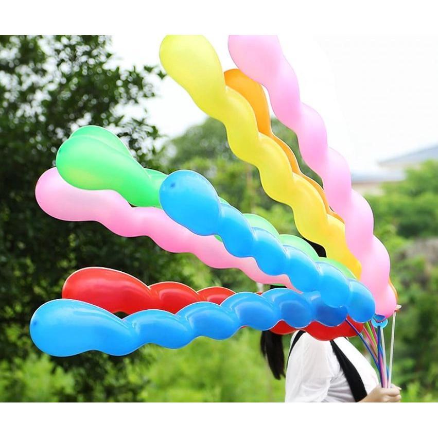 1pcs/bag Giant Balloons Rubber Helium Spiral Latex Balloons Wedding Birthday Party Decoration long Balloon(870L) - Image 2