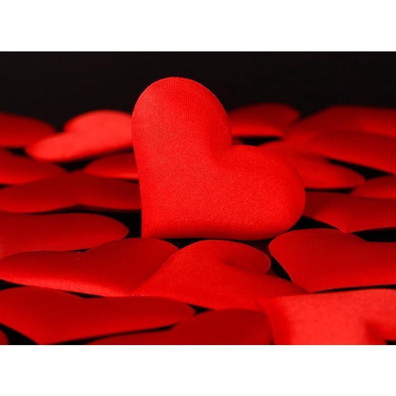 3.3cm/3.8cm/5cm Sponge Love Peach Heart Confetti Heart Shaped Confetti Wedding Fake Petals Sprinkle Flowers Decor(716L) - Image 4