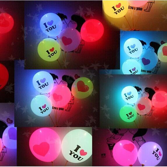 LED balloon party decoration colorful lights balloons(223L)