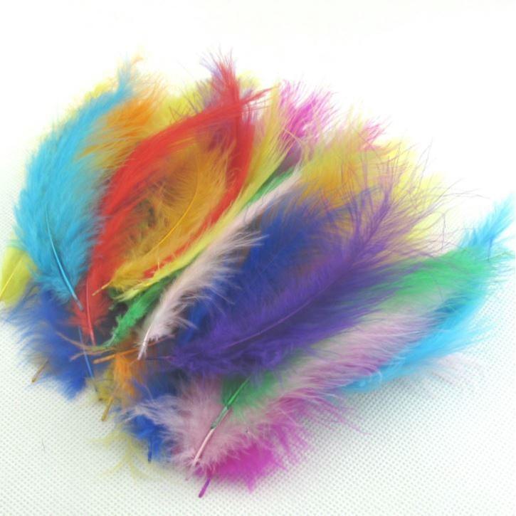 9-15cm Turkey Marabou Feather Boa Soft Fluffy Plume Feather Fans DIY Design Creative Decoration Jewelry(1194L) - Image 7