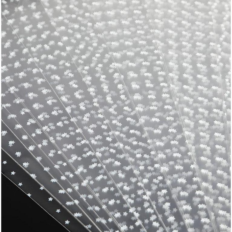 100pcs Transparency Opp Bag Wedding Rose Flower Bag Bouquet Wrapping Paper Plastic Bag Floral Packaging (568L) - Image 4