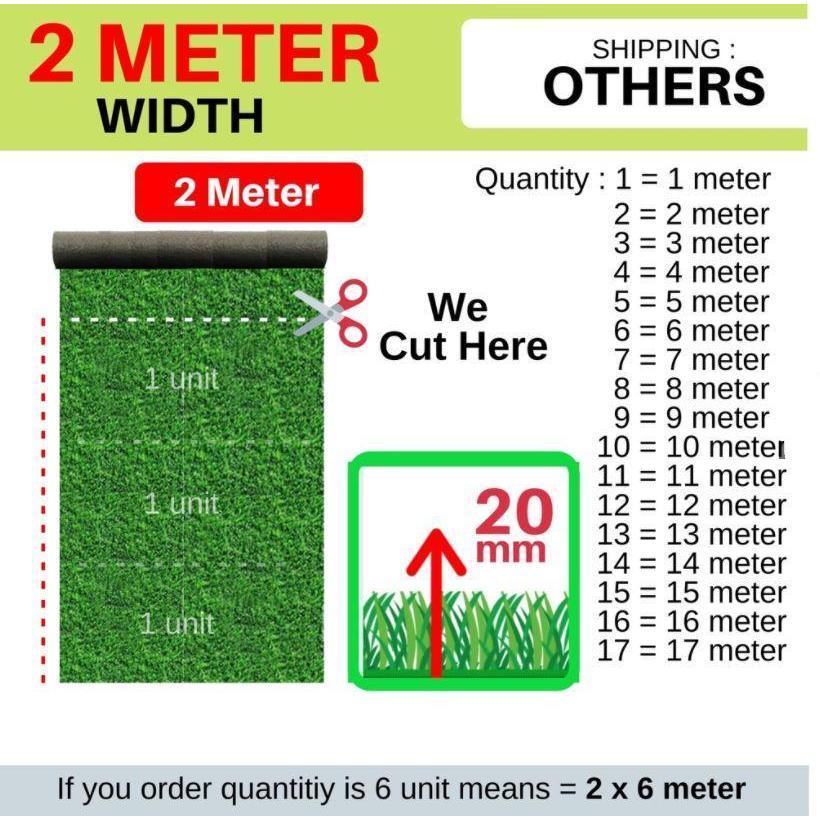 20mm Super Dense Artificial Turf Grass Mat Fake Synthetic Golf Garden Mat Starter Lawn Seed Landscape (1274L) - Image 11