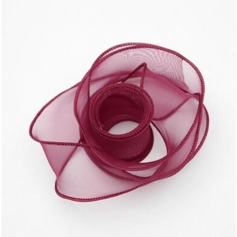 1yard 40mm 1.5" Wavy Organza Ribbon Handmade Tape DIY Bowknot Hair Accessories Satin Ribbons Packing (1212L) - Image 14