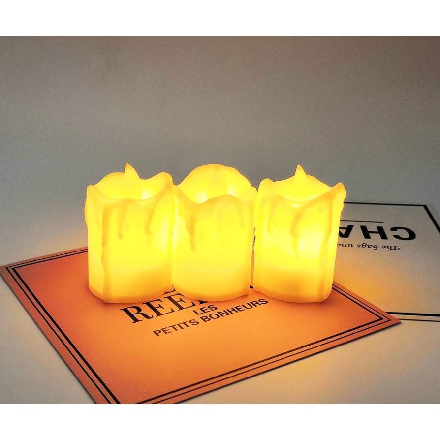 1pc LED Candle Holders Flameless Flickering Electrical Candles For Wedding Home Christmas Decorations Night Light(1094L) - Image 2
