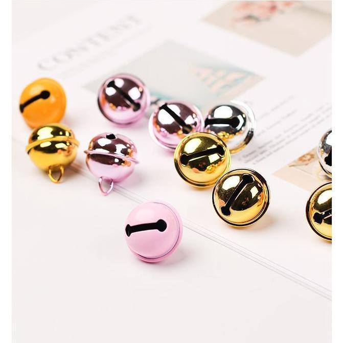 5pcs 20mm Colorful Iron Metal Jingle Bell Decorations Christmas Decoration Pet Pendants Key DIY Crafts Handmade(1847L) - Image 2