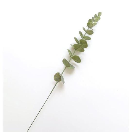 1Pc Plastic Eucalyptus Leaves Fake Plants Flower Material for Wedding Flower Wall Home Decor Greenery Plant Leaf (1752L) - Image 11