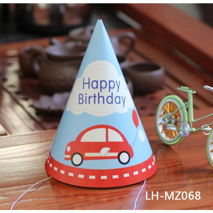 5pcs Happy Birthday Party Hats Paper Handmade Cap Shower Baby Decoration 生日帽 (574L) - Image 20