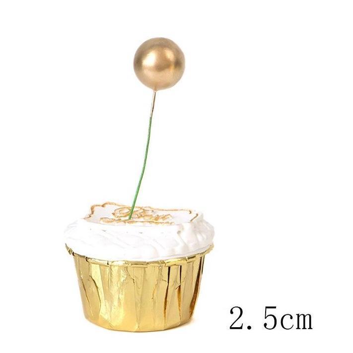 Birthday wedding cake decoration balls Star flag Baking Decoration Supplies happy birthday cupcake toppers(815L) - Image 6