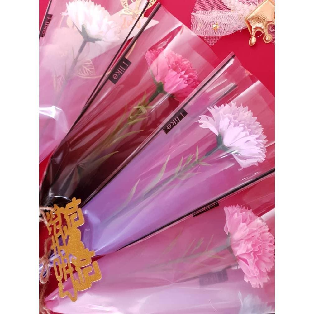 1 Bunch 6 & 5 layer Carnation Flowers Mother's Day Gift Artificial Flower Decoration Home Wedding Party Decor(1293L)