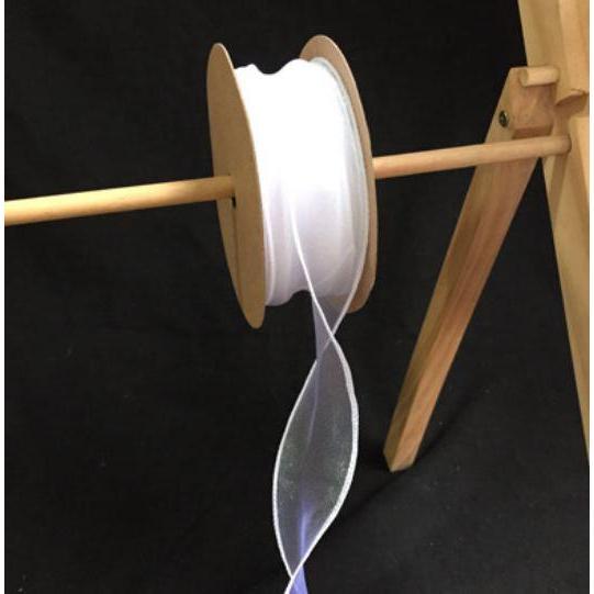 10yard/roll 40mm 1.5" Wavy Organza Ribbon Handmade Tape DIY Bowknot Hair Accessories Satin RibbonsPackingWebbing (1321L) - Image 17