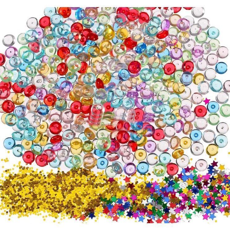 150pcs of 7mm Multi Color Fishbowl Beads for Slime filler toys DIY(1768L) - Image 2