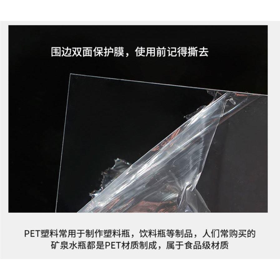 4/6/8/10/12inch Pink Lip And Base Transparent Rectangle Cake Box New Clear Gift Flower Cake Box Dustproof (905L) - Image 5
