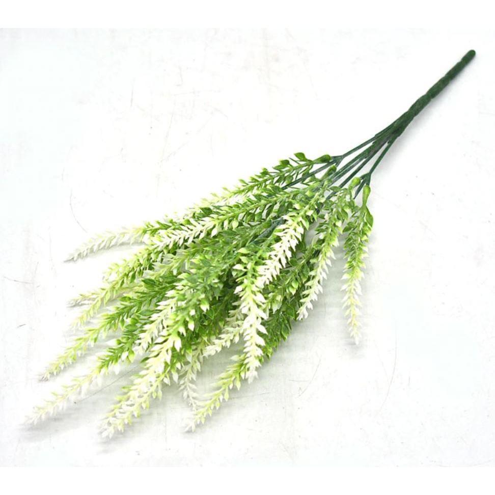 Romantic Artificial Flower Lavender Bouquet Green Leaves Decoration Creative Fake (660L) - Image 9