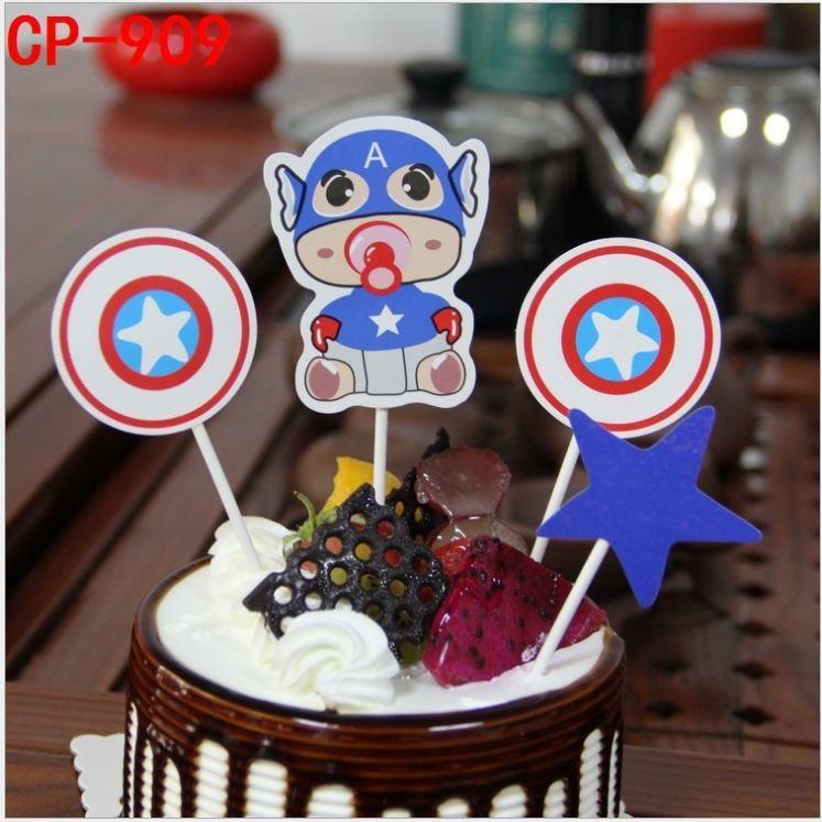 Mickey Mouse Peppa Pig Cupcake Toppers Birthday Cake Topper Decorating Picks Kids Wedding Baby Party Decorations(1140L) - Image 11