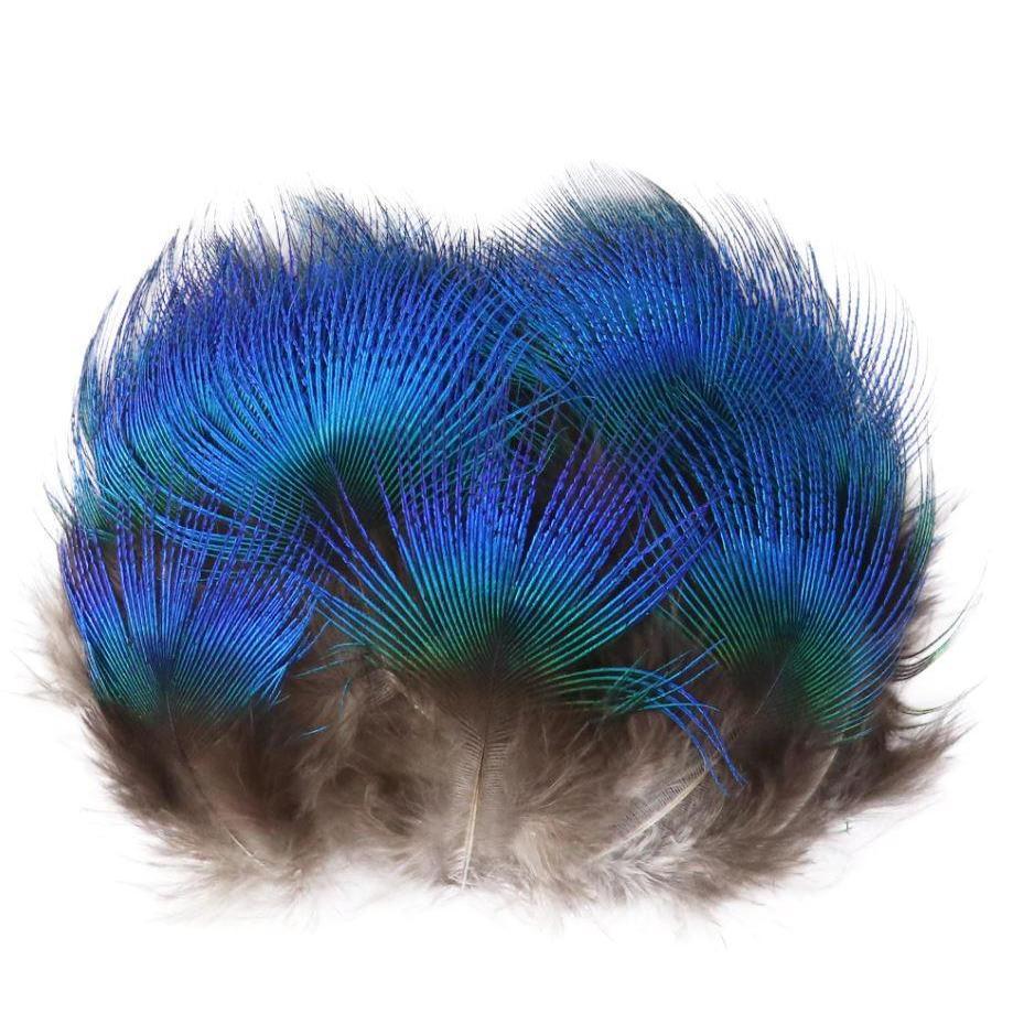 Natural Pheasant Feather Chicken Peacock Feathers for Crafts DIY Jewelry Hair Accessory Plumes Decoration(1189L) - Image 4