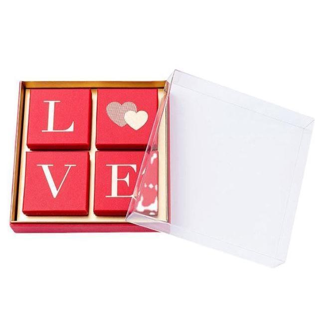 New Valentine's Day New Fashion Surprise Blind Box Acrylic Transparent Hand Holding Flowers Gift Box Chocolate(1891L) - Image 8