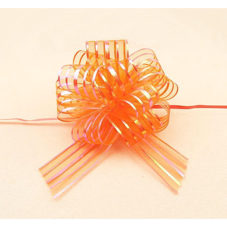 1pcs 5cm Lace Ribbon Christmas Gift Wrap Pull Bows Gift Ribbons Happy New Year Birthday Party Wedding Car Decor(472L) - Image 13