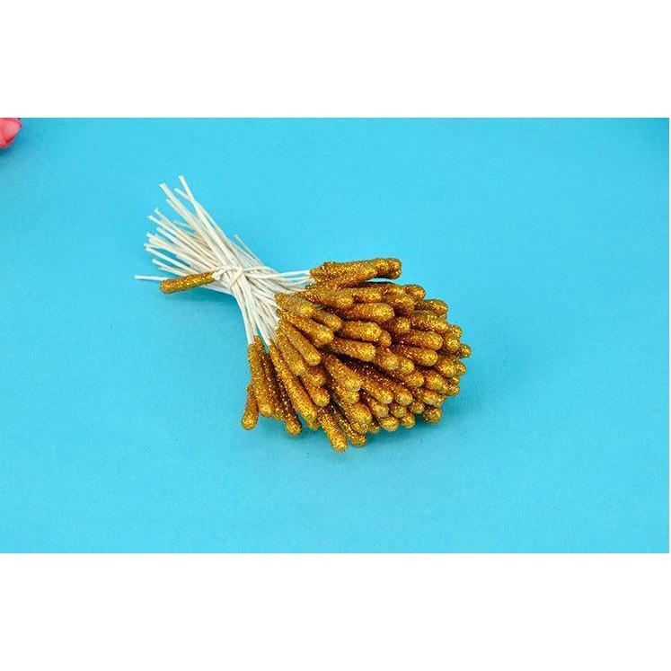 20pcs Silk flower Wire mesh materials wholesale Big color intrigue BangBang pistil tulip Calla Lily flower stamen(1070L) - Image 8