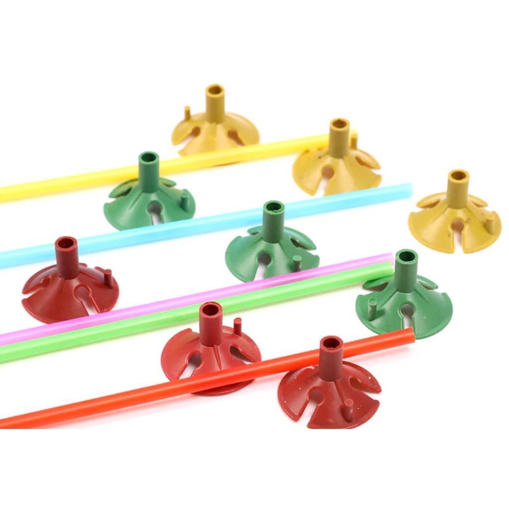 1pc Foil Balloon Accessories Balloon Holder Sticks with Cups Party Supplies Decoration+1pc 10inch 1.2g Pearl Ball(1584L) - Image 7