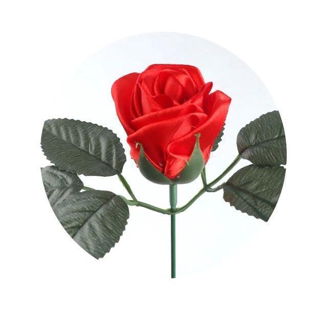 10pcs Rose paper rattan mesh flower material green leaf imitation No. 2 hand-made flower leaf receptacle calyx(1951L) - Image 5
