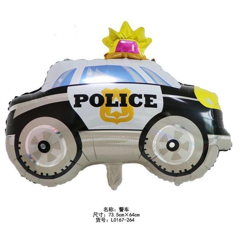 New Aluminum balloon tank police car fire truck ambulance school bus transportation aluminum foil balloon(610L) - Image 13