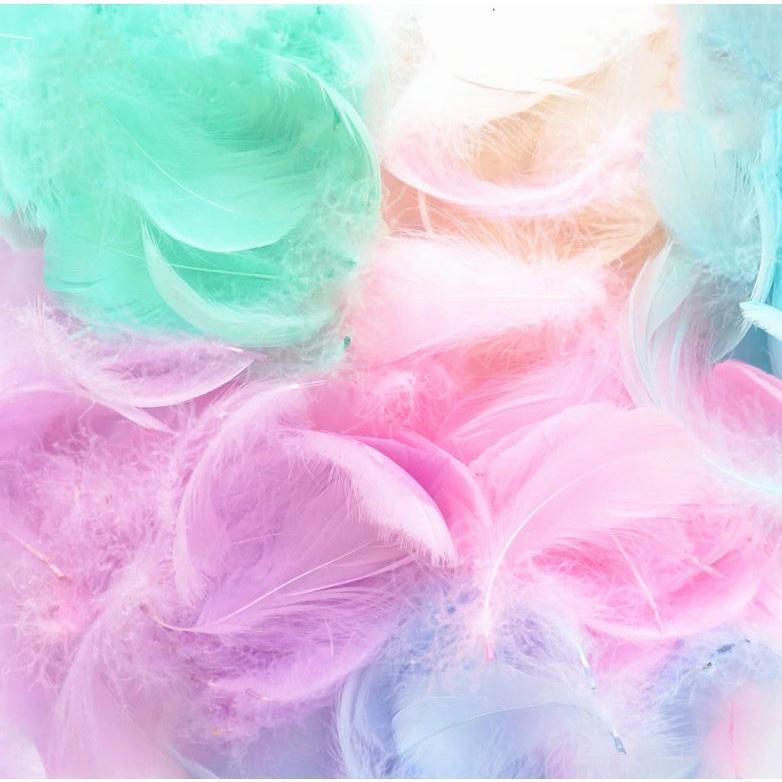 7-12cm Fluffy Goose Feathers Dyed Colorful Swan Plume For Diy Carnival Party Decoration Craft Accessories(1182)