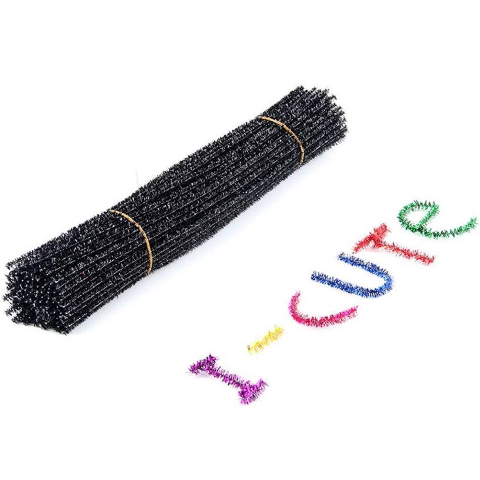 10pcs/pack DIY Twisting Bar Glitter Tops Glitter Hairy Glitter Twist Stick Christmas Decoration Accessories (273L) - Image 11