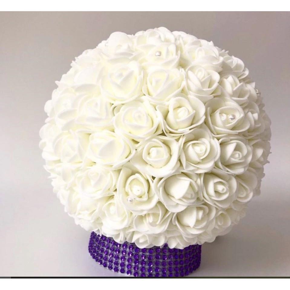 15cm 18cm 20cm Round Styrofoam Balls Christmas Ball White Modelling Polystyrene Foam Craft Balls Christmas Decor(936L) - Image 2