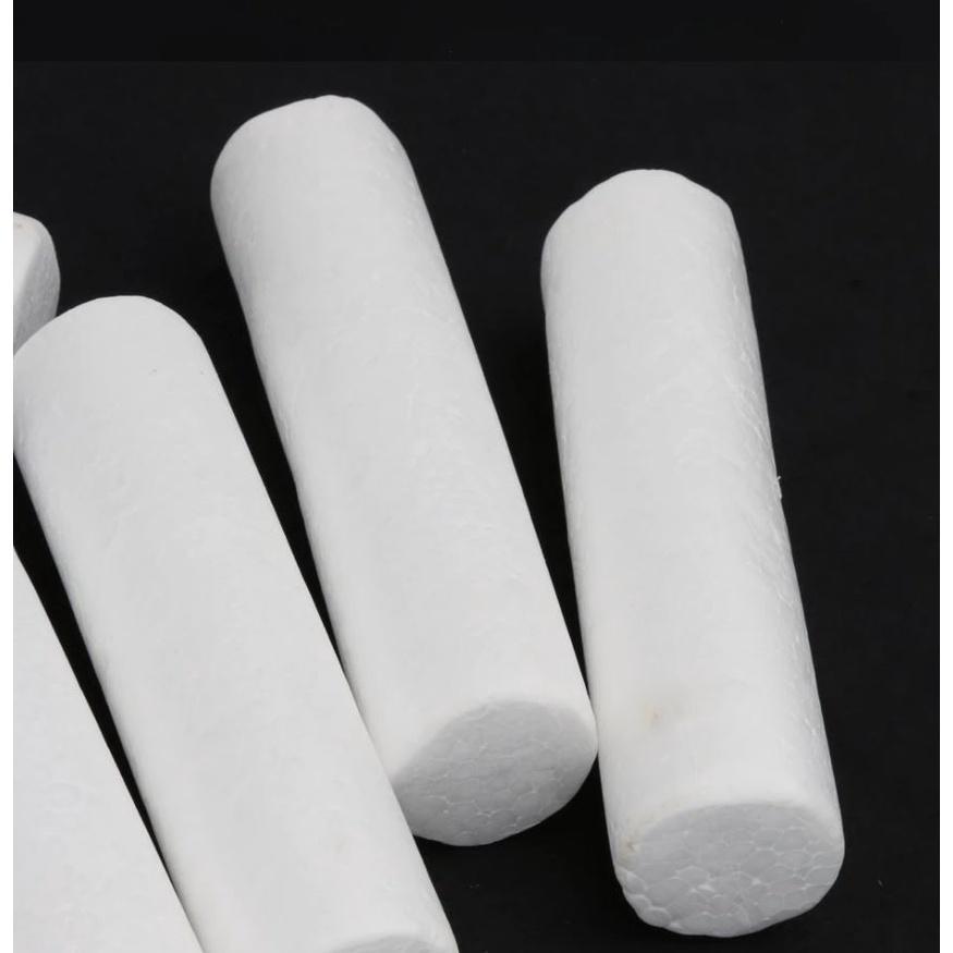 3/4/5cm Diameter White Modelling Craft Polystyrene Foam Cylinder Pillar Kids DIY Accessory Ornaments(1389L) - Image 8