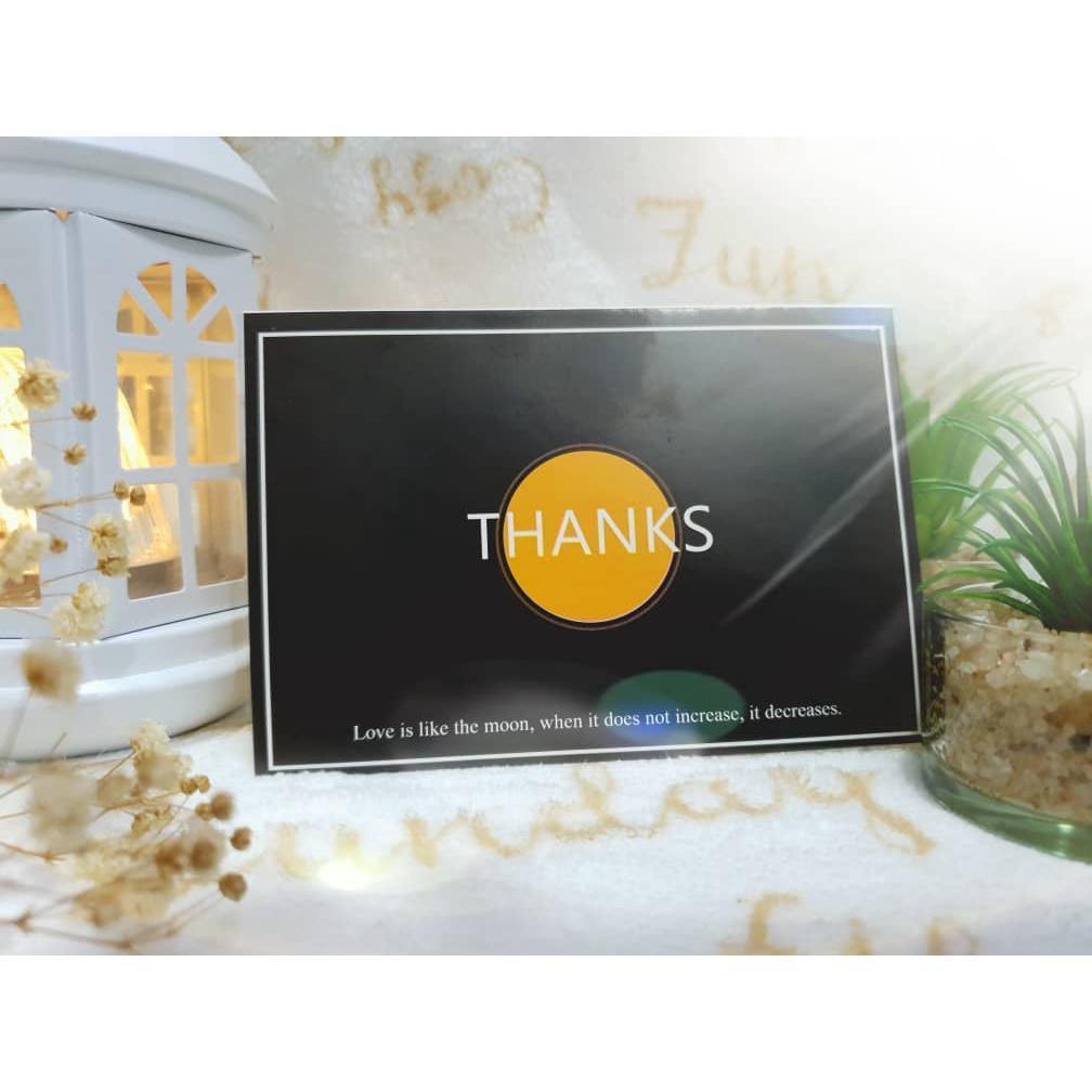 1Pcs Thank You Cards for supporting my small business card for wedding gift package decor Writable Thanks Cards (1545L) - Image 7