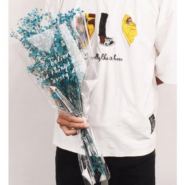 100pcs Flower Wrapping Bags Flower Bouquet Packaging Bags Floral Arrangement Bag(1962L) - Image 4