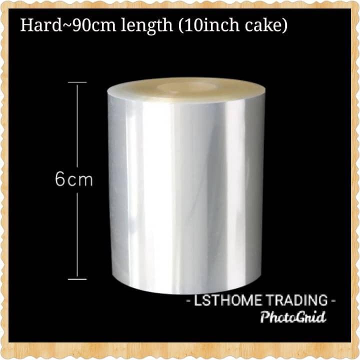 6/8/10/12cm Hard Soft Transparent Paper Clear Mousse Surrounding Edge Wrapping Tape Baking Cake Dessert Collar (1611L) - Image 14