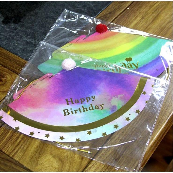 1pc Happy Birthday Party Hats Gold Letter Artificial Flower Decoraiton Crown Decorations Party Heart Star Crown(726L) - Image 5