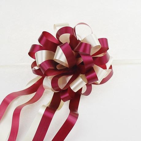 Gift Packing Pull Bow Ribbons Flower Ball Pull Ribbon Holiday Gift Christmas Wedding Decoration(236L) - Image 3