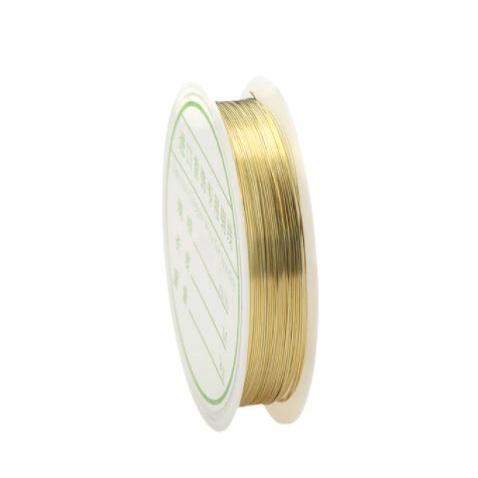 1 Roll (0.2/0.3/0.4/0.6/0.8mm) Alloy Wire Gold Copper Silver Color DIY Craft Beads Cord Copper Wires Beading Wire(1512L) - Image 15