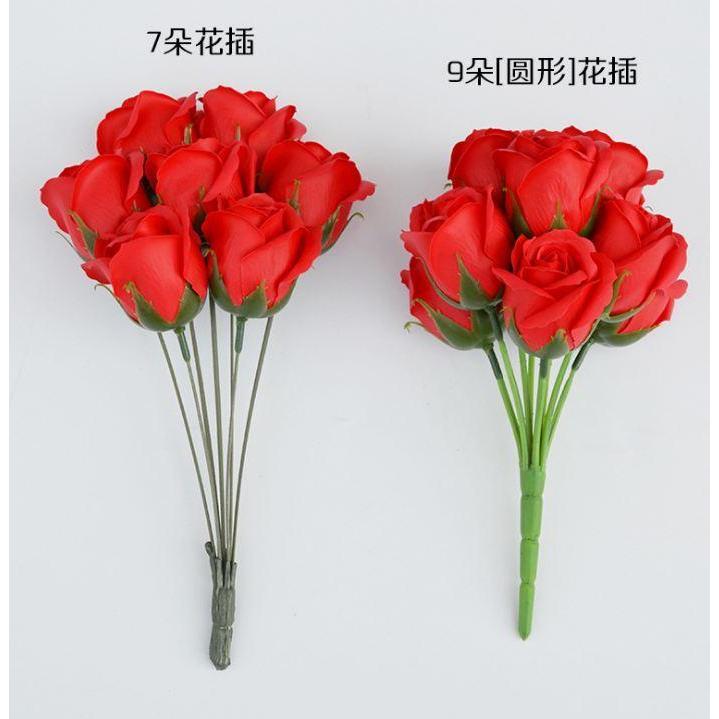 1pc simulation of artificial plastic stem leaves rose stem/silk/wedding decoration (630L) - Image 3