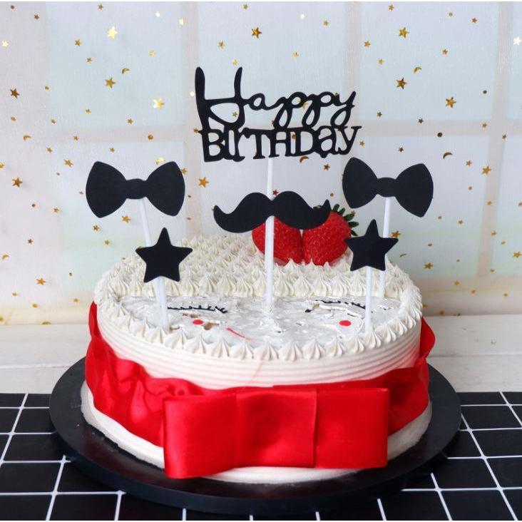 New Football Cake Topper Creative Soccer Kids Happy Birthday Cake Flags For Boys Birthday Sports Party DIY(1134L) - Image 4