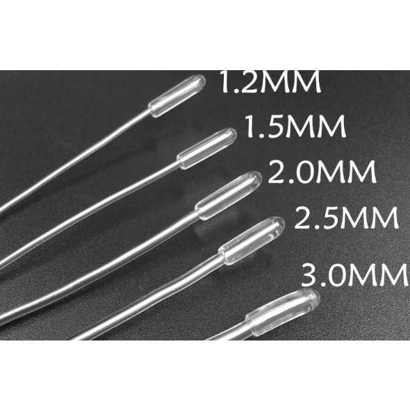 1meter Transparent PVC Coated Aluminum Wire Stereotyped Aluminum-plastic Wire Headgear Plastic 透明包胶铁线铝线(1941L) - Image 8