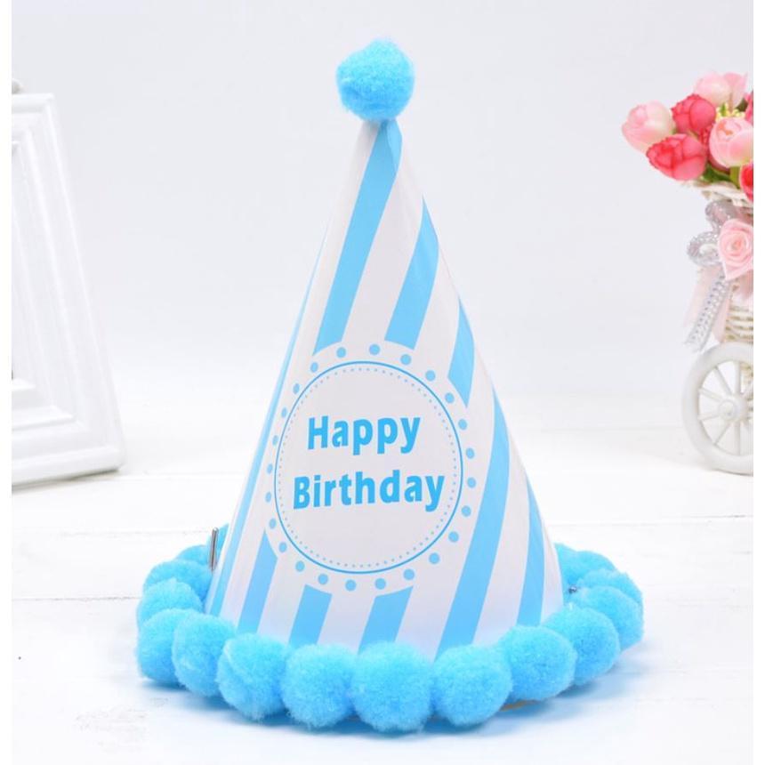 New 1pcs baby kid rainbow birthday party hat child crown decoration paper cap cartoon pattern festival colorful(749L) - Image 14