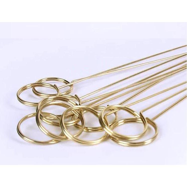 1pc art card holder metal postcard clip flower shop special card gold-plated flower for party decoration(1017L) - Image 9