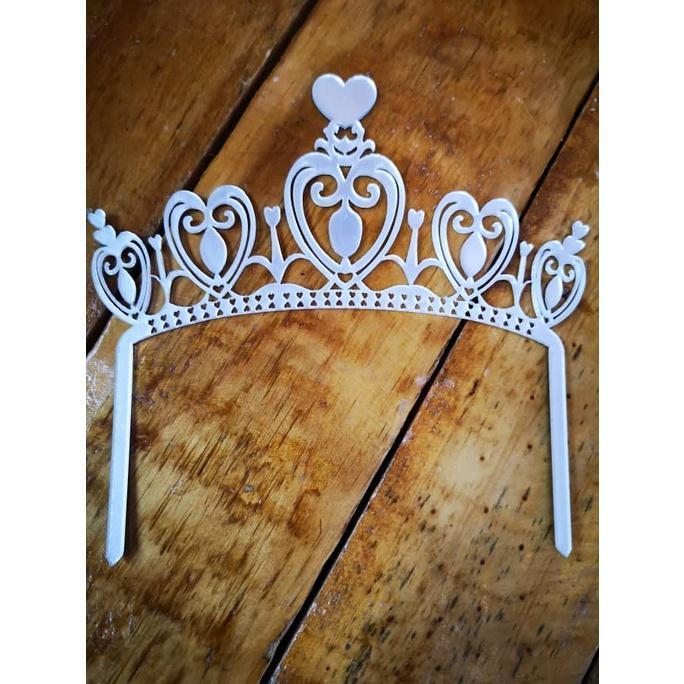 Princess Crown Gold Giltter Cake Topper 1st Birthday Decoration Kids Baby Girl Party Decoration(419L) - Image 8