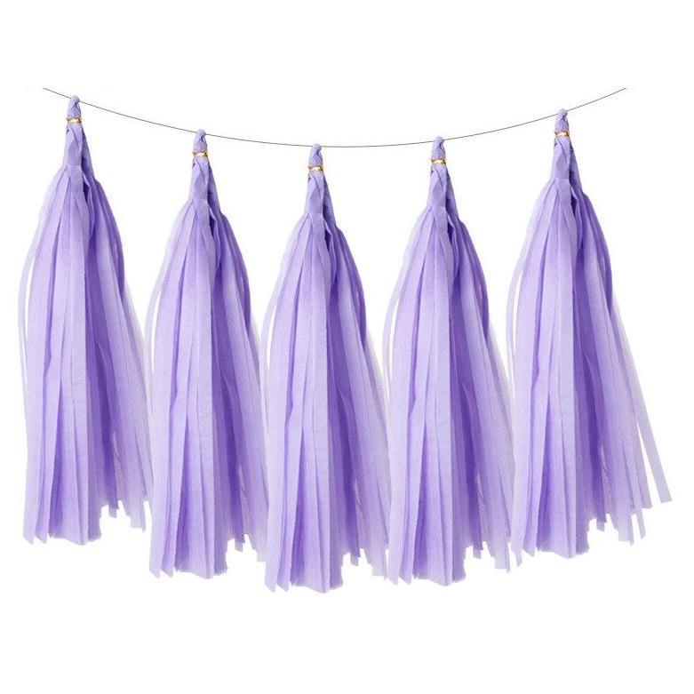 5pcs/bag 14inch Tissue Paper/Foil Tassel DIY Set Garland Ribbon Balloons Baby Shower Birthdays Party Wedding Decor(528L) - Image 18
