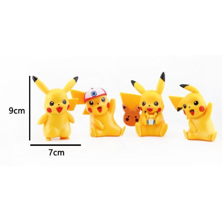 Pokemon Pikachu Figures Toys Pikachu Fridge magnet Action Figures Model Collection Model Decoration 大号实心皮卡丘(1789L) - Image 3