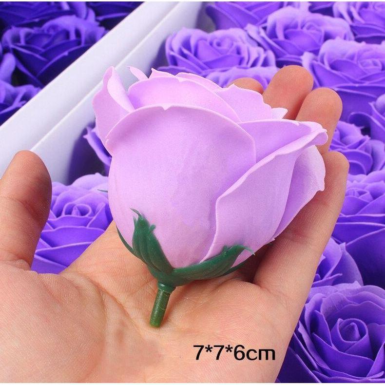 1pc 7cm Soap Rose Artificial Flower Wedding Home Furnishings High Quality Superior Soap Flower Valentine'S Day (499L) - Image 5