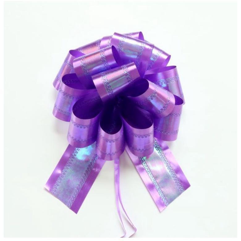 Large 50# Pull Bow Ribbon Forming Flower Ribbon Decorate Wedding Car(233L) - Image 9