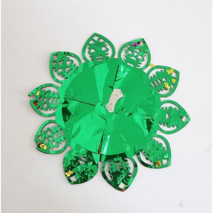 3m and 3.5m Colorful Wedding Polystrene Pull Flower Banners Party Decoration(708L) - Image 9