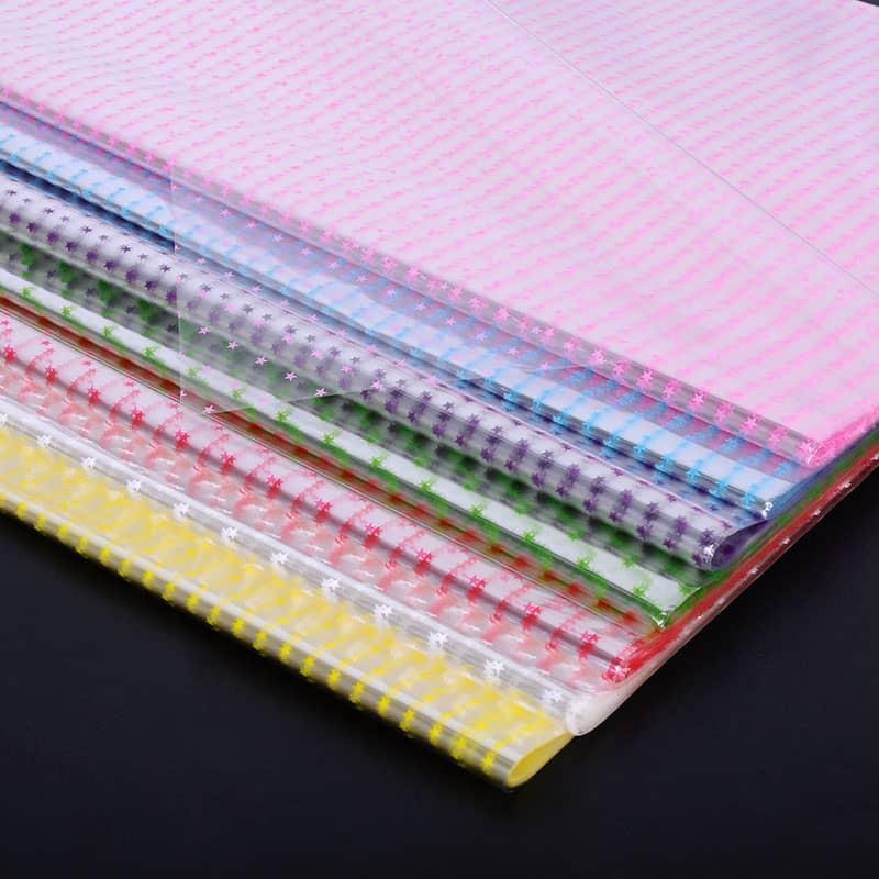 2pcs 43x43cm/53x53cmTransparent Opp Plastic Bag For Dolls Toy Packaging Small Heart Gift Bag Party Candy Fruit(1955L) - Image 2