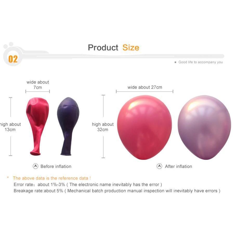 10pcs Most popular! 12 inches thick 2.8g pearl balloons wedding birthday party decoration high-quality balloons(464L) - Image 4
